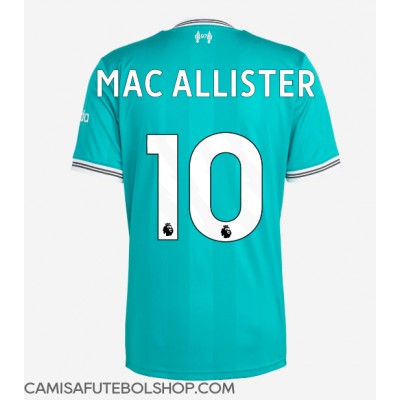 Camisa de time de futebol Liverpool Alexis Mac Allister #10 Replicas 3º Equipamento 2025-26 Manga Curta Camisa de time de futebol Liverpool Alexis Mac Allister #10 Replicas 3º Equipamento 2025-26 Manga Curta